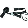 BikeMaster 100517 Tiedown 1-1/2 Integrated Softhook - Black