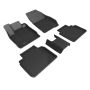 3D MAXpider L1HD13401509 2023-2024 Honda Accord Kagu Front & Rear Floormats - Black