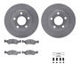 Dynamic Friction 6512-40091 Rotor Kit
