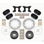 Wilwood 140-12556-D Dynapro Lug Mount Dual Rear Dynamic Kit SA Drilled 58-64 Olds/Pont .690in Studs