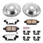 PowerStop K5854-36 Z36 Truck and SUV Carbon-Fiber Ceramic Brake Pad and Drilled & Slotted Rotor Kit