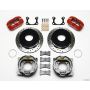 Wilwood 140-11388-DR Dynapro Low-Profile 11.00in P-Brake Kit Drill-Red Big Ford 2.36in Offset Currie
