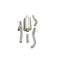 CORSA Performance 24224 Corsa 2002-2006 GMC Sierra Denali Ext Cab/Short Bed 1500 6.0L V8 Polished Sport Cat-Back Exhaust