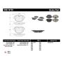 StopTech 11-17 BMW 5-Series / X3 Sport Performance Rear Brake Pads