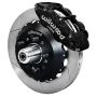 Wilwood 140-16908 55-57 Chevy Bel Air Superlite 6R Kit, 5 x 4.50in/4.75in Hub - 12.88in Slotted Rotor