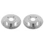 PowerStop EBR1298XPR PowerStop Evolution Performance Drilled, Slotted & Plated Brake Rotor Pair