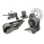 Innovative 05-12 Lotus ELISE/EXIGE 2ZZ Black Steel Mounts 75A Bushings