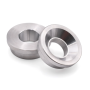 Blox Racing 2-pc Solid Shifter Bushing Kit, Front - For B-Series Transmission - Raw