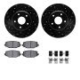 Dynamic Friction 8612-40004 Rotor Kit
