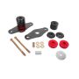 BMR Suspension MM110 Motor Mount Kit, Polyurethane Bushings