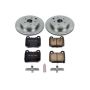 PowerStop KOE5305 OE Stock Replacement Low-Dust Ceramic Brake Pad and Rotor Kit