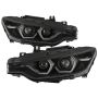 SPYDER 5086754 Projector Headlights - Black