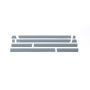 Putco 9751238BP 14-18 GMC Sierra LD Standard Cab - 8ft Bed (10pcs) Black Platinum Rocker Panels