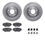 Dynamic Friction 6512-80208 Rotor Kit