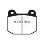 EBC Brakes UD961 Ultimax OEM Replacement Brake Pads