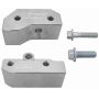 ICT BILLET ICT551216-KN30 LS Gen III Knock Sensor Relocation Brackets