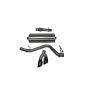 CORSA Performance 14871BLK Corsa 14-19 GMC Sierra/Chevy Silv 1500 Reg. Cab/Std. Bed 5.3L V8 Black Sport Single Side CB Exhaust