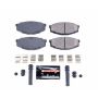 PowerStop Z23-207 PowerStop - Z23 Daily Driver Carbon-Fiber Ceramic Brake Pads with Hardware Kit