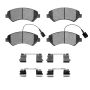 Dynamic Friction 1551-1842-01 Brake Pad Kt