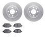 Dynamic Friction 4502-07007 Rotor Kit