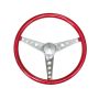 GRANT GRT8465 Steering Wheel Mtl Flake Red/Spoke Chrm 15