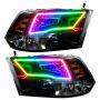 Oracle Lighting 7121-334 SMD Pre-Assembled Headlights, Black Bezel, ColorSHIFT(tm) - No Controller