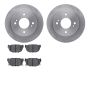 Dynamic Friction 6502-67163 Rotor Kit