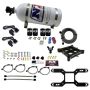 Nitrous Express 66442-10 Dry, Quad Stage Billet Crossbar Plate System, (4150 Flange) W/10Lb Bottle