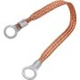 ALLSTAR PERFORMANCE ALL76328-24 Copper Ground Strap 24in w/ 1/4in Ring Terminals