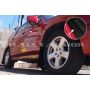 Rally Armor 1998-2002 Subaru Forester UR Black Mud Flap w/ Grey Logo