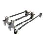 Ridetech 18988899 Universal Weld-in Parallel 4 Link Black Powdercoated