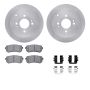 Dynamic Friction 6512-03105 Rotor Kit