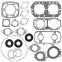 Vertex Pistons 611103 Vertex Gaskets 82-89 Kawasaki JS550 Complete Gasket Kit w/ Oil Seals