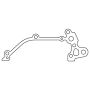 Cometic Gasket C4738-020 Cometic Nissan CA16DE/CA16S/CA18DE/CA18DET .020in Fiber Oil Pump Mounting Gskt