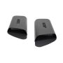 Westin 62-41115 18-20 Jeep Wrangler JL 2dr LED Hood Scoops - Textured Black