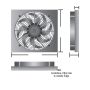 Derale 66818 Powerpack - High Output Single 17
