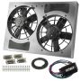 Derale 66833 Powerpack - High Output Dual 11