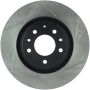 Stoptech 126.45071SL Power Slot 2003+ Mazda RX8 Slotted Left Front Rotor - SPORT SUSPENSION ONLY