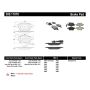 Stoptech 309.11070 Performance 06-10 Audi A3 / 08-10 Audi TT / 06-09 VW GTI / 05-10 Jetta Front Brake Pads