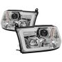 SPYDER 5084828 Projector Headlights - Version 2 - Light Bar DRL - Chrome