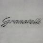 Granatelli Motor Sports 100010C Granatelli Logo - Domed Decal - Chrome