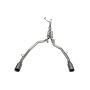 CORSA Performance 21189GNM Corsa 2021-2024 Dodge Ram TRX Crew Cab Xtreme Catback Exhaust Dual Rear Gunmetal Tip