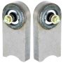 RockJock TJ/LJ/XJ/MJ 2WD Johnny Joint Kit Front Beam Housing 1/2in Thru Bolts