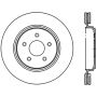 StopTech Power Slot 06-08 Cadillac XLR-V SC / 06-09 Corvette (Z51) Rear Right Slotted CRYO Rotor
