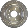 Stoptech 128.34016L Drilled Sport Brake Rotor