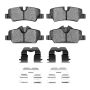 Dynamic Friction 1551-1800-01 Brake Pad Kt