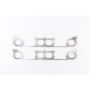COMETIC GASKETS CAGC5040-030 MLS Exhaust Gaskets .030 SBC Brodix/All Pro