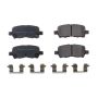 PowerStop 17-999 PowerStop - Z17 Low-Dust Ceramic Brake Pads with Hardware