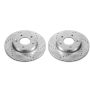 PowerStop JBR1521XPR PowerStop Evolution Performance Drilled, Slotted & Plated Brake Rotor Pair