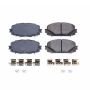 PowerStop 17-1628 PowerStop - Z17 Low-Dust Ceramic Brake Pads with Hardware